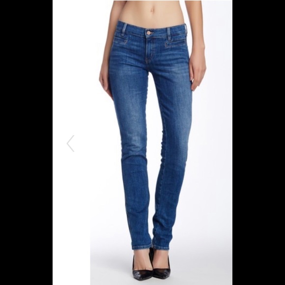 Anthropology M.I.H Marrakesh The Oslo Jean Mid Raise Long - Picture 4 of 8